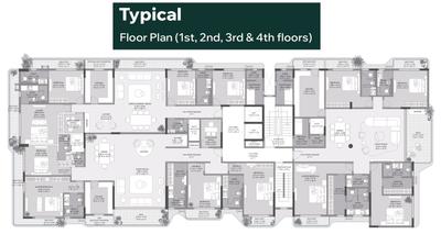 Project Image of 2664.0 - 3704.0 Sq.ft 3.5 BHK Apartment for buy in Premford Naturum