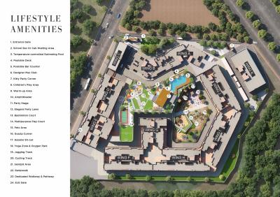 Project Image of 519.0 - 1041.41 Sq.ft 2 BHK Apartment for buy in Basil Maximus Wing F