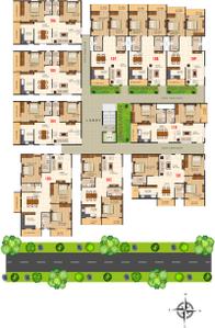 Project Image of 1123.0 - 1806.0 Sq.ft 2 BHK Apartment for buy in ARR Ambaram Homes