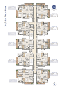 Project Image of 930.0 - 1920.0 Sq.ft 2 BHK Apartment for buy in Manju Mythri Opus Blues