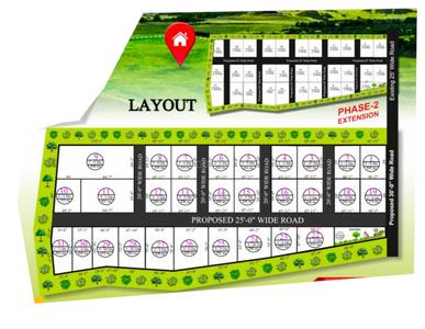 Affinity Brundavanam Layout Plan 1