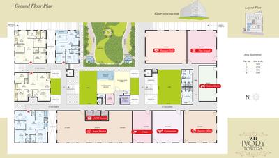 Project Image of 1300.0 - 2180.0 Sq.ft 2 BHK Apartment for buy in ZR Ivory Towers