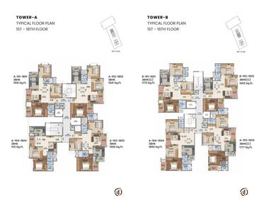 Project Image of 1541.0 - 2982.0 Sq.ft 3 BHK Apartment for buy in Pride Euphora