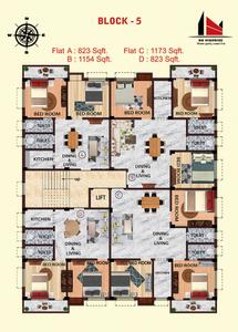 Project Image of 726.0 - 1535.0 Sq.ft 2 BHK Apartment for buy in N B Vrindavan Garden