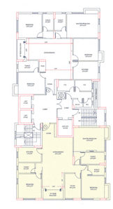 Project Image of 2350.0 - 2460.0 Sq.ft 4 BHK Apartment for buy in Shivom Aquila