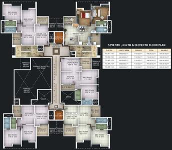 Project Image of 398.0 - 673.0 Sq.ft 1.5 BHK Apartment for buy in Three S Shaurya Residence