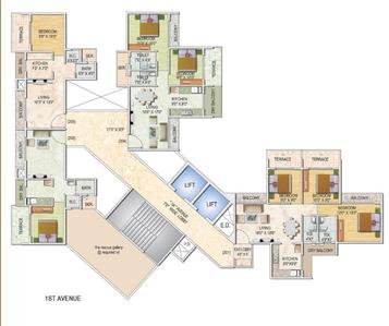 Project Image of 685.0 - 1375.0 Sq.ft 1 BHK Apartment for buy in Monarch Imperial