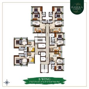 Project Image of 460.0 - 655.0 Sq.ft 1 BHK Apartment for buy in Basera Garden