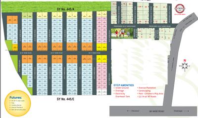 Project Image of 1485.42 - 3982.65 Sq.ft Residential Plot Plot for buy in Ezdan Brindavanam Phase 2