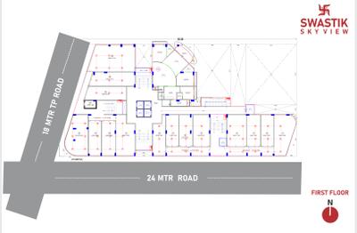 Project Image of 2250.0 - 2565.0 Sq.ft 3 BHK Apartment for buy in Swastik Skyview