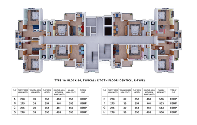 Project Image of 547.0 - 811.0 Sq.ft 1 BHK Apartment for buy in Panthaniwas Shantiniketan Phase IV