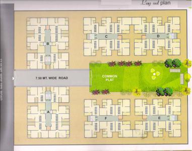 Project Image of 720.0 - 1044.0 Sq.ft 1 BHK Apartment for buy in Sahajanand Angan Avenue