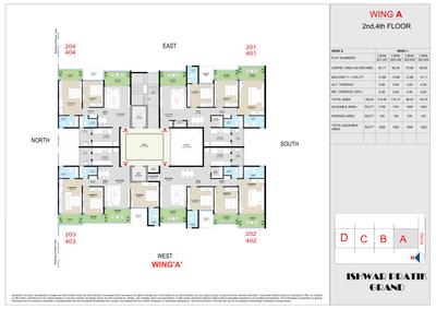 Project Image of 1164.0 - 3057.0 Sq.ft 2 BHK Apartment for buy in Ishwar Pratik Grand