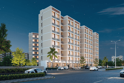 Icon Sunrise Residency Elevation 1