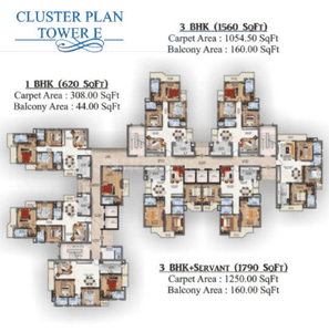 Project Image of 352.0 - 1410.0 Sq.ft 1 BHK Apartment for buy in Urban Woods