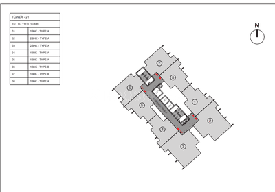 Project Image of 1100 Sq.ft 2 BHK Apartment / Flat for sale in Devanahalli for Rs. 13500000