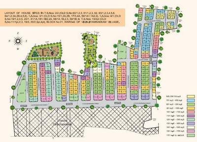 Project Image of 591.0 - 2233.0 Sq.ft Residential Plot Plot for buy in VGN Crofton Gardens
