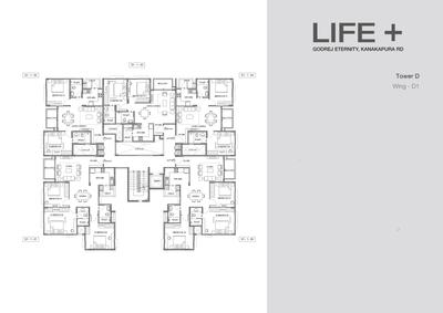 Project Image of 711.0 - 1938.0 Sq.ft 1 BHK Apartment for buy in Godrej Eternity