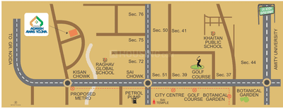 Project Image of 895.0 - 2135.0 Sq.ft 2 BHK Apartment for buy in Adarsh Awas Yojna 