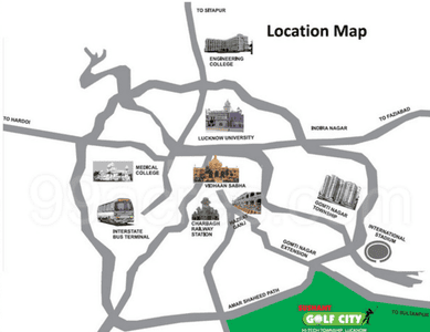 Project Image of 130.0 - 1283.0 Sq.ft 2 BHK Apartment for buy in Ansal Olympus Lake View Apartments Block A And C