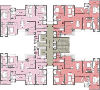 Project Image of 620.0 - 2019.0 Sq.ft 1 BHK Apartment for buy in Prestige Lakeside Habitat