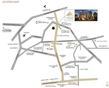 Project Image of 938.0 - 7035.0 Sq.ft 2 BHK Apartment for buy in Mounthill The Pyramid