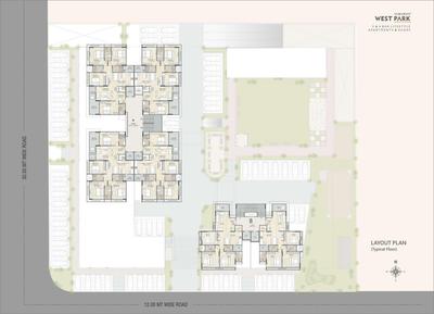 Project Image of 2377.0 - 3220.0 Sq.ft 3 BHK Apartment for buy in Samanvay West Park
