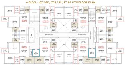 Project Image of 325.0 - 453.0 Sq.ft 1 BHK Apartment for buy in Sapphire Towers 1