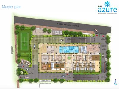 Project Image of 1602.0 - 2370.0 Sq.ft 2 BHK Apartment for buy in RMZ Azure