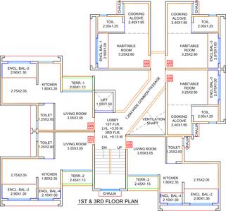 Project Image of 293.0 - 327.0 Sq.ft 1 RK Apartment for buy in Qualcon Palms