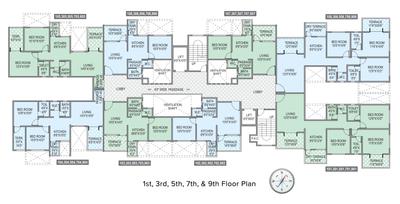 Project Image of 599.0 - 1326.0 Sq.ft 1 BHK Apartment for buy in Aksha Empire