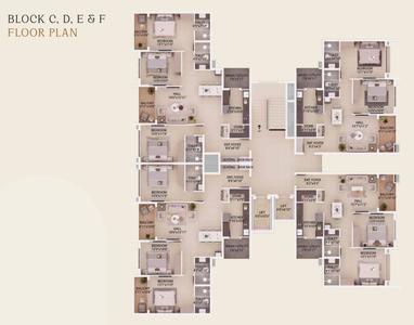 Project Image of 577.0 - 1066.0 Sq.ft 2 BHK Apartment for buy in Krishna Sattvam
