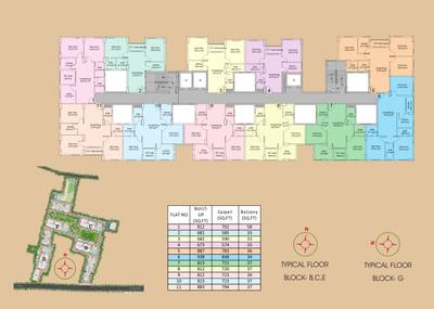 Project Image of 800.0 - 1250.0 Sq.ft 2 BHK Apartment for buy in Urban Vista