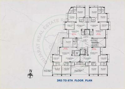 Project Image of 761.65 - 965.85 Sq.ft 2.5 BHK Apartment for buy in Sevan Krunal Appartment