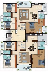 Project Image of 2580.0 - 2850.0 Sq.ft 3 BHK Apartment for buy in Veracious Park West