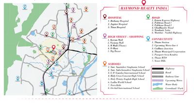 Project Image of 504.0 - 615.0 Sq.ft 2 BHK Apartment for buy in Colorplus Ten X Habitat Raymond Realty Tower A and B