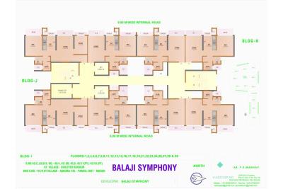 Project Image of 0.0 - 674.0 Sq.ft 2 BHK Apartment for buy in Vishesh Balaji Symphony Phase 2