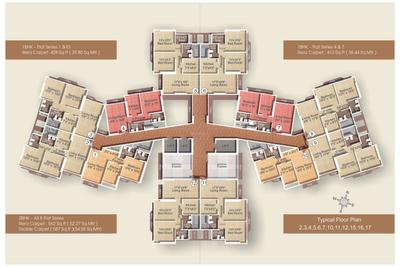 Project Image of 775 Sq.ft 2 BHK Apartment / Flat for sale in Thane West for Rs. 8499999