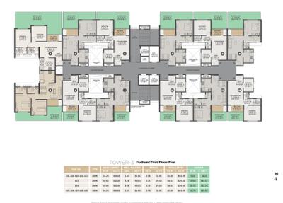 Project Image of 464.89 - 680.96 Sq.ft 1 BHK Apartment for buy in VTP Euphoria Phase 1