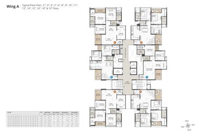 Project Image of 865.0 - 1197.0 Sq.ft 2 BHK Apartment for buy in Millennium Samriddhi
