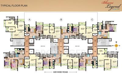 Project Image of 613.0 - 1140.0 Sq.ft 1 BHK Apartment for buy in Bhoomi Legend