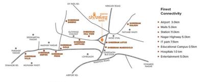 Project Image of 540.0 - 1422.0 Sq.ft 1 BHK Apartment for buy in Shreeram Shivalay East