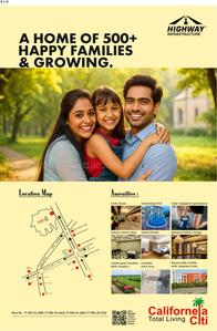 Project Image of 900.0 - 2500.0 Sq.ft Residential Plot Plot for buy in Californea Citi