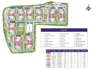 Project Image of 1064.99 - 1585.0 Sq.ft 2 BHK Apartment for buy in Ramky One Symphony