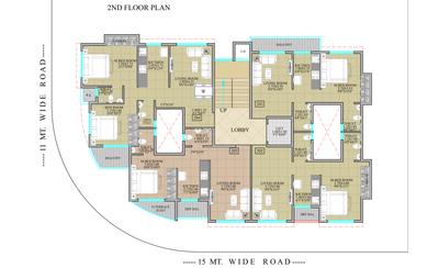 Project Image of 678.0 - 962.0 Sq.ft 1 BHK Apartment for buy in Jagruti Meera Residency