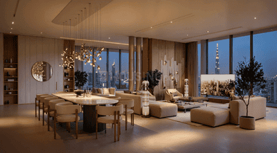 Project Image of 884.0 - 5286.0 Sq.ft 1 BHK Apartment for buy in Deyaar DWTN Residences