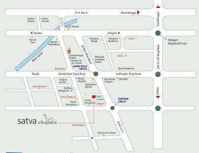 Project Image of 1404.0 - 1935.0 Sq.ft 2 BHK Apartment for buy in Satva Elegance