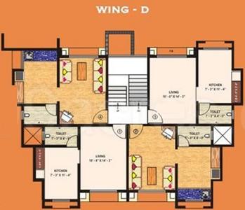 Project Image of 377.0 - 1061.0 Sq.ft 1 BHK Apartment for buy in Aakruti Aangan