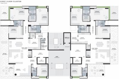 Project Image of 1716.95 - 3949.49 Sq.ft 3 BHK Apartment for buy in Seventh Stark Torre