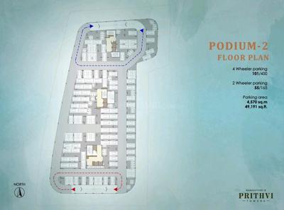 Project Image of 1664.0 - 3983.0 Sq.ft 3 BHK Apartment for buy in Prithvi Towers